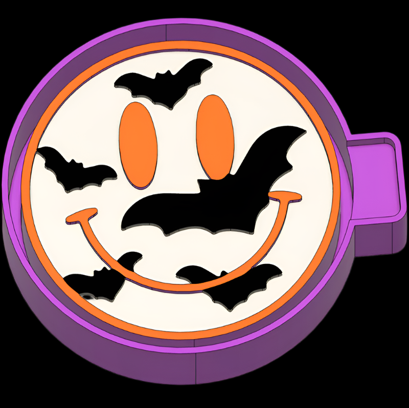 Bats Smiley Face