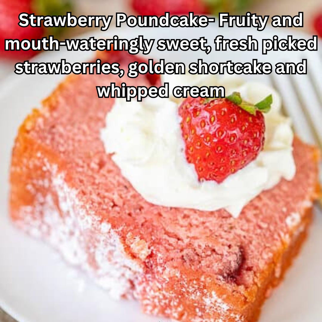 Strawberry Poundcake