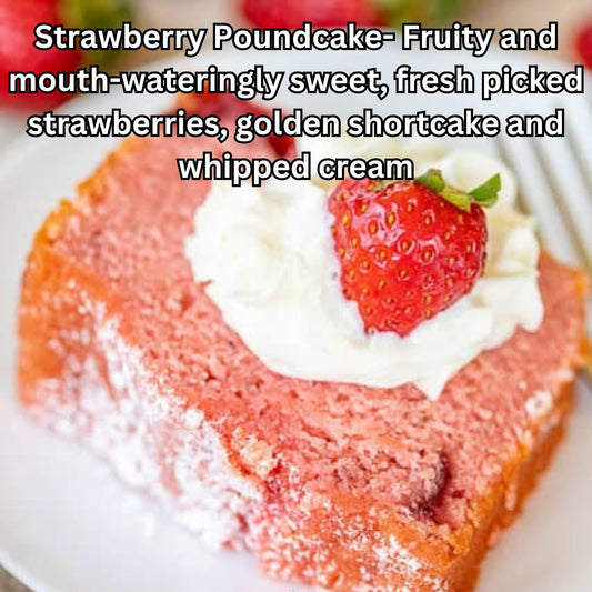Strawberry Poundcake