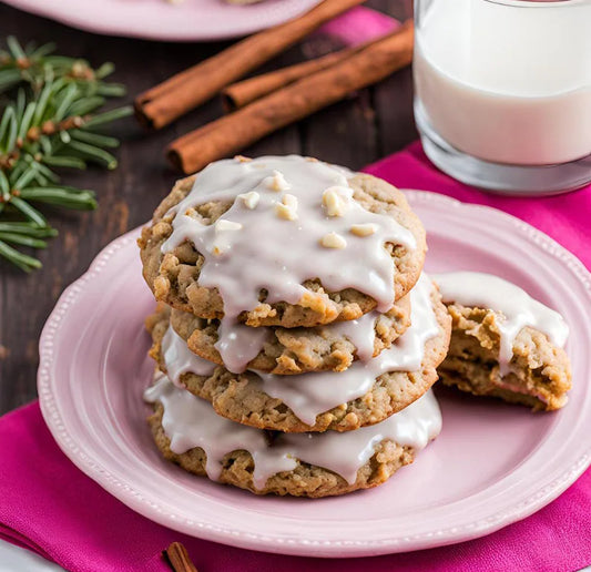 Iced Oatmeal Cookies